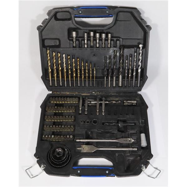 MASTERCRAFT DRILL BIT SET, NOT COMPLETE