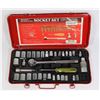 Image 1 : METRIC AND SAE SOCKET SET IN CASE
