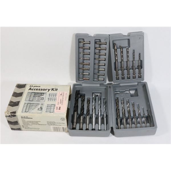 DRILL BIT ACCESSORY KIT, MISSING ONE PIECE