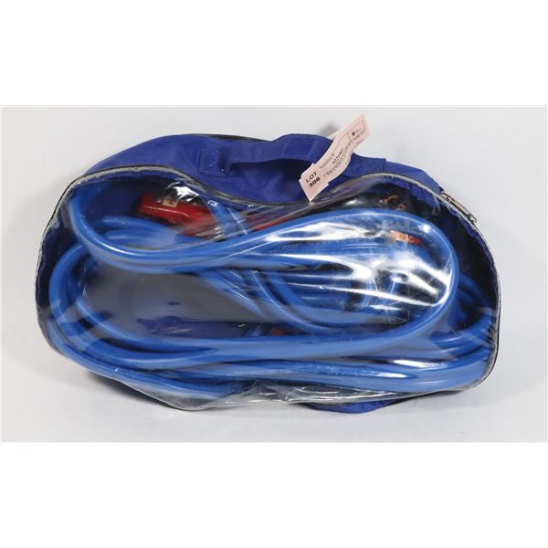 NASCAR BRANDED JUMPER CABLES IN BAG