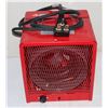 Image 1 : 220V RED SHOP HEATER (NEAR NEW CONDITION)