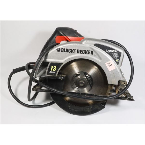 BLACK & DECKER 13A LASER CIRCULAR SAW