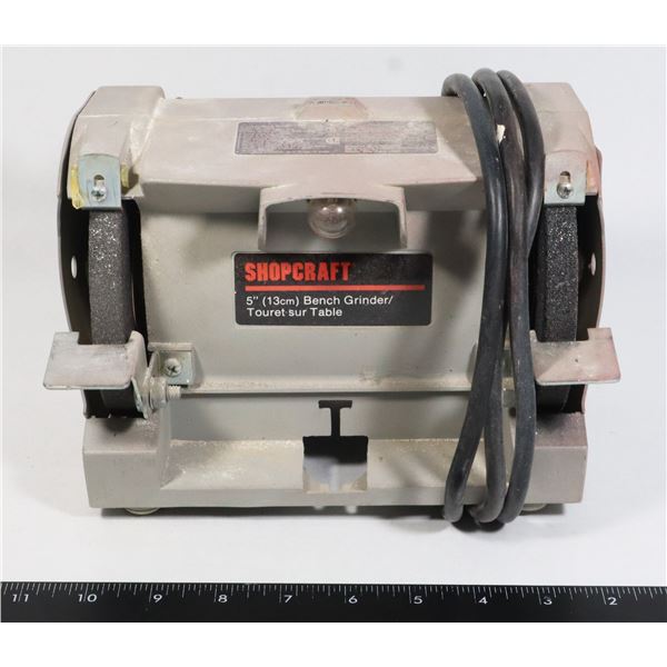 SHOPCRAFT 5" HOBBY BENCH GRINDER