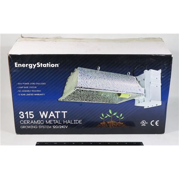 NEW 315 WATT CERAMIC METAL HALIDE GROWING SYSTEM