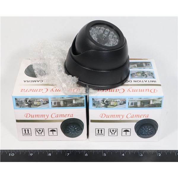 X3 DUMMY SECURITY CAMERAS