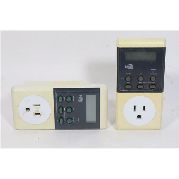 SET OF TWO ELECTRONIC TIMERS