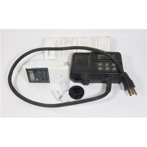 SET OF TWO ELECTRONIC TIMERS