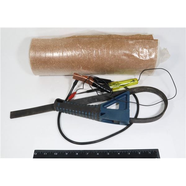 LOT OF AUTOMOTIVE TOOLS AND GASKET MAKING MATERIAL