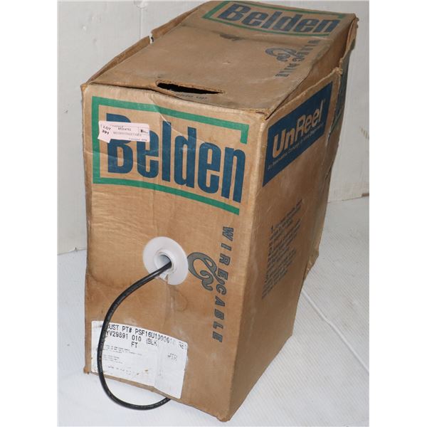 BOX OF BELDEN COAX CABLE