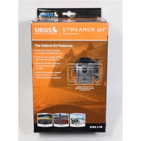 SIRIUS SATELLITE RADIO STREAMER GT