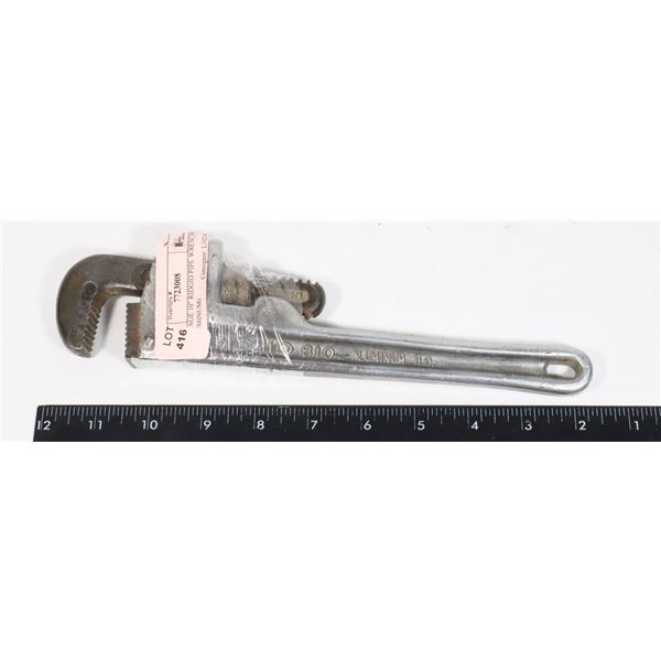 10" RIDGID PIPE WRENCH (ALUMINUM)