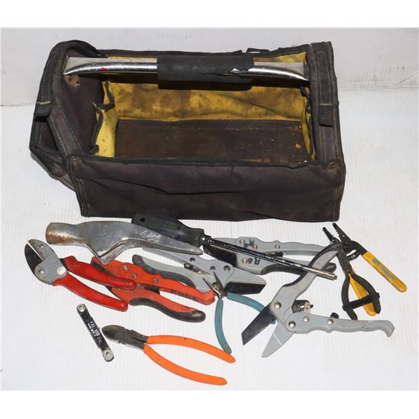 AMP HP TOOL BAG WITH CONTENTS