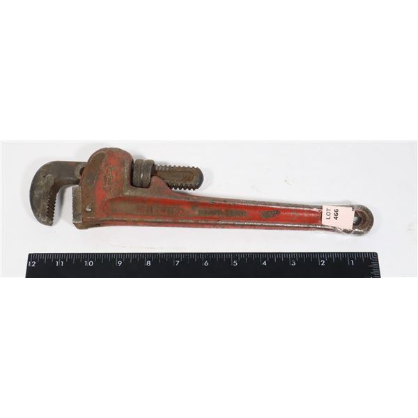 RIDGID 12" HEAVY DUTY PIPE WRENCH