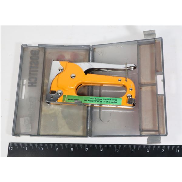 BOSTITCH TACK-LER MANUAL STAPLER IN CASE