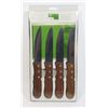 Image 1 : NEW 4PC JUMBO STEAK KNIFE SET