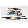 BUNDLE OF TIN SNIPS, AND PLIERS