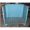 Image 1 : 48"x30"x41" BLUE WAREHOUSE BIN/ CART ON WHEELS