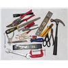 Image 1 : TUB OF ASSORTED HAND TOOLS, HAMMER,