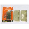 Image 1 : BUNDLE OF DOOR HINGES, ONE NEW