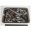 Image 1 : TRAY OF ASSORTED SOCKETS, RATCHET, 1/2" DRIVE