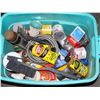 Image 1 : TOTE OF ASSORTED CHEMICALS, CLEANERS, ECT