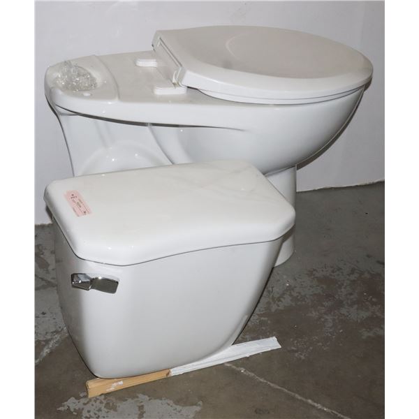 NEW TOILET, BOWL, TANK, SEAT