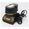 Image 1 : DEWALT DW9118 BATTERY CHARGER WITH BATTERY