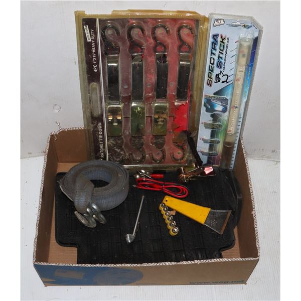 X-LARGE FLAT OF AUTOMOTIVE ITEMS INCLUDING