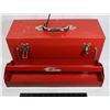 Image 1 : 19" RED METAL TOOL BOX