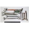 Image 1 : FLAT OF WRENCHES, CRESCENT WRENCH, AND