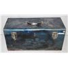 Image 1 : 20" BLUE METAL TOOL BOX