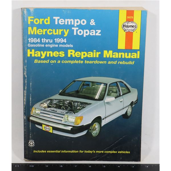 HAYNES AUTOMOTIVE REPAIR MANUAL