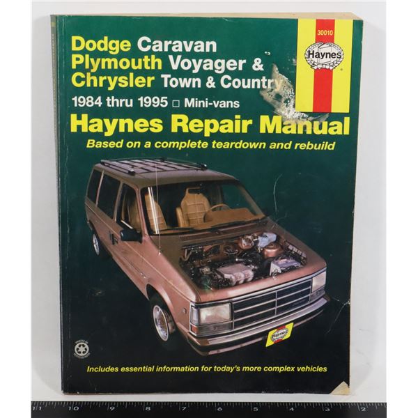 HAYNES AUTOMOTIVE REPAIR MANUAL