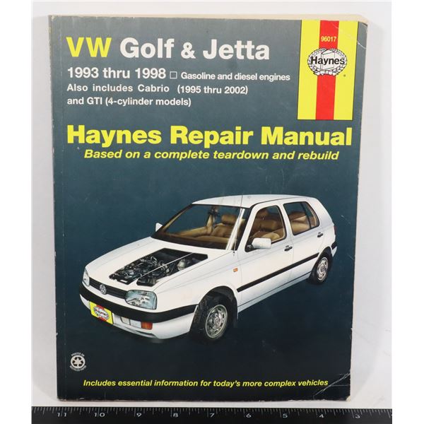 HAYNES AUTOMOTIVE REPAIR MANUAL
