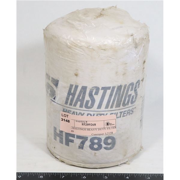 NOS HASTINGS HEAVY DUTY FILTER HF789