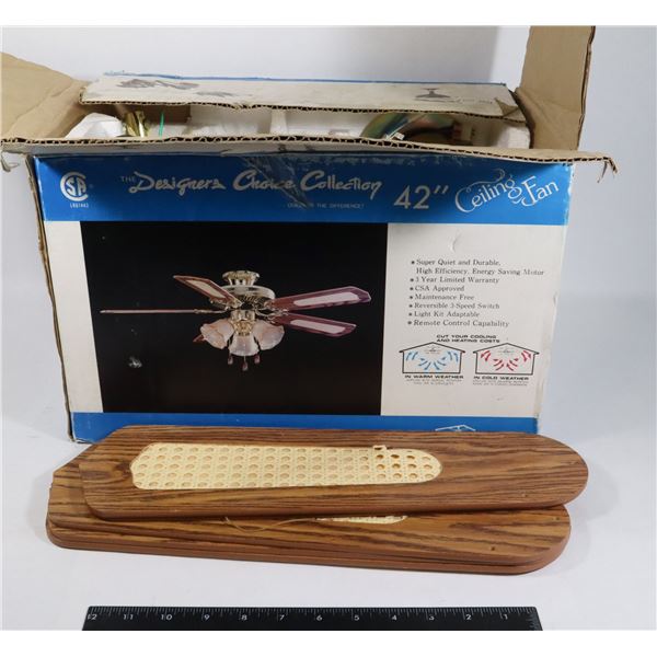 42" CEILING FAN IN ORIGINAL BOX