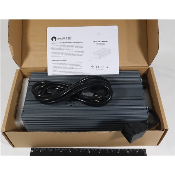NEW SOLIS TEK DIGITAL BALLAST 1000W