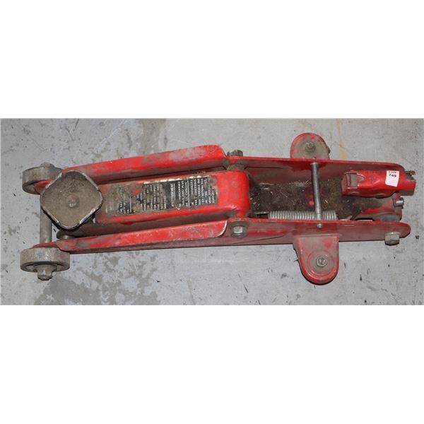 HYDRAULIC FLOOR JACK MISSING POLE