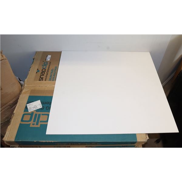 NEW BOX OF SNAP CLIP CEILING TILES