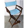Image 1 : SOLID WOOD/ FABRIC DIRECTOR STYLE CHAIR