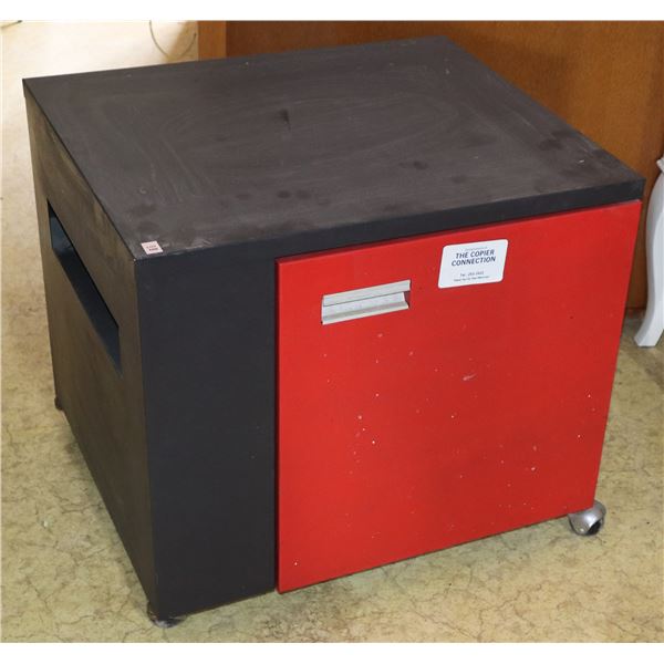 HEAVY DUTY PRINTER TABLE ON WHEELS