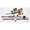 Image 1 : BOX OF ASSORTED LARGE TAP AND DIES