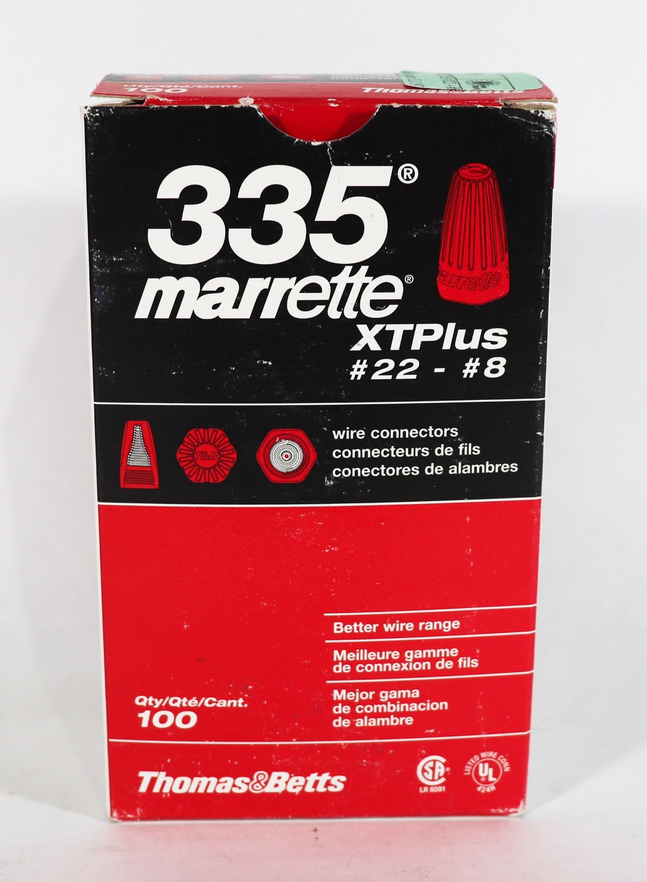 Marettes BOX OF 100 RED MARETTES #22 - #8