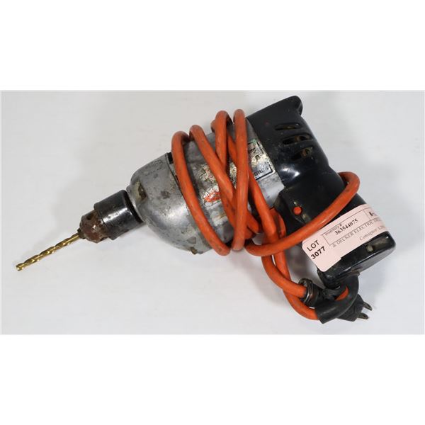 BLACK & DECKER ELECTRIC DRILL