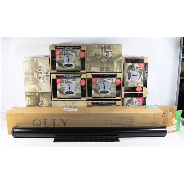 X10 CANARM RN5NCSBBK 5" RECESSED LIGHT (NEW) AND