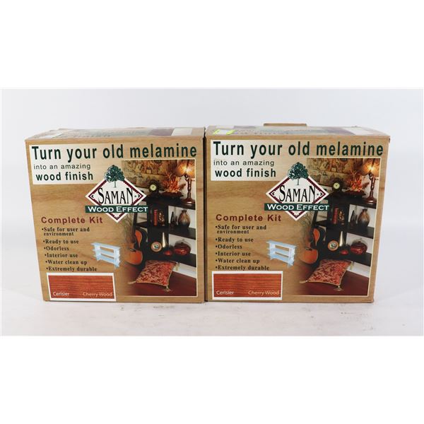 X2 SAMAN WOOD EFFECT COMPLETE KIT