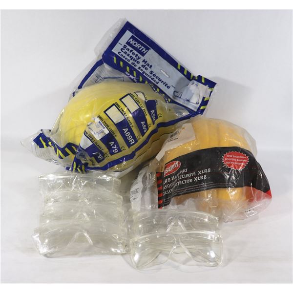 X2 PROTECTIVE HELMETS SOLD WITH LARGE LOT OF