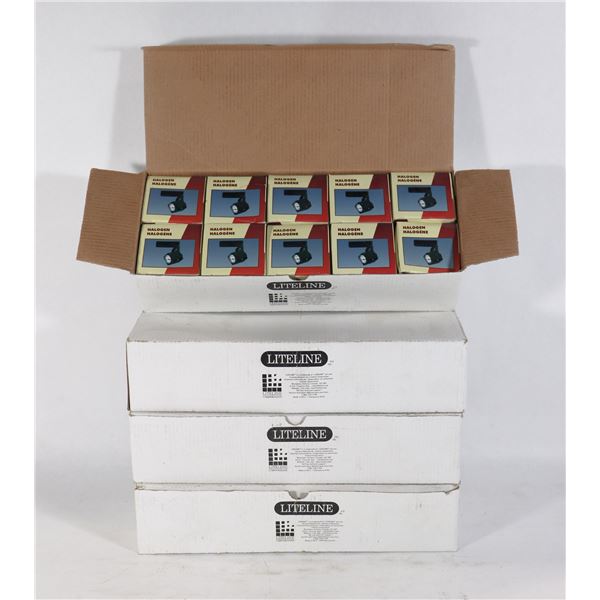 X4 BOXES (10 POER BOX) LITELINE 60W FLOOD MR16