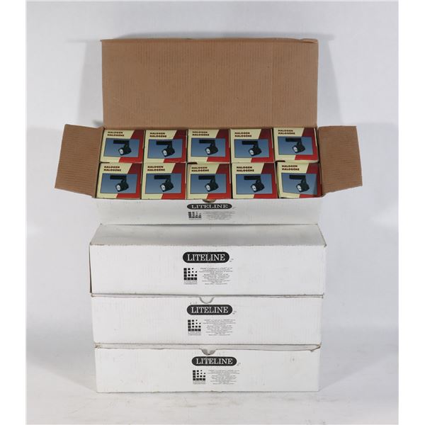 X4 BOXES (10 POER BOX) LITELINE 60W FLOOD MR16