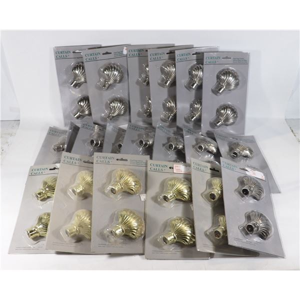 BOX OF MULTIPLE CURTAIN CALLS GOLD AND SILVER TONE